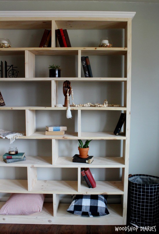 All About The Diy Bookshelves