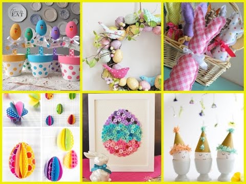 50 Colorful DIY Easter Decor Ideas - Easter Decorations - YouTube