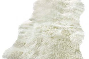 Amazon.com: BUZIO Luxurious Soft Faux Sheepskin Rug Super Fluffy