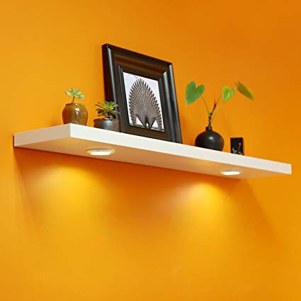 Amazon.com: WELLAND 48 Inch Floating Shelf with Touch-Sensing