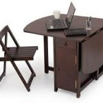 Brown Wornet Sana Manufacturer Plywood Dining Table Folding