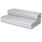 Gymax 4'' Full XL Size Foam Folding Mattress Sofa Bed Guests Floor
