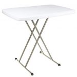 Amazon.com: Everyday Home Folding Table, Foldable Table and TV Tray