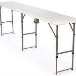 Folding Tables | Adjustable Height Plastic Top