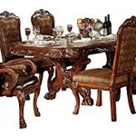 Amazon.com - ACME Dresden Formal Dining Room Set with Dining Table