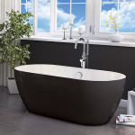 Voda Design - Manhattan Modern freestanding Bath 1655mm (Black