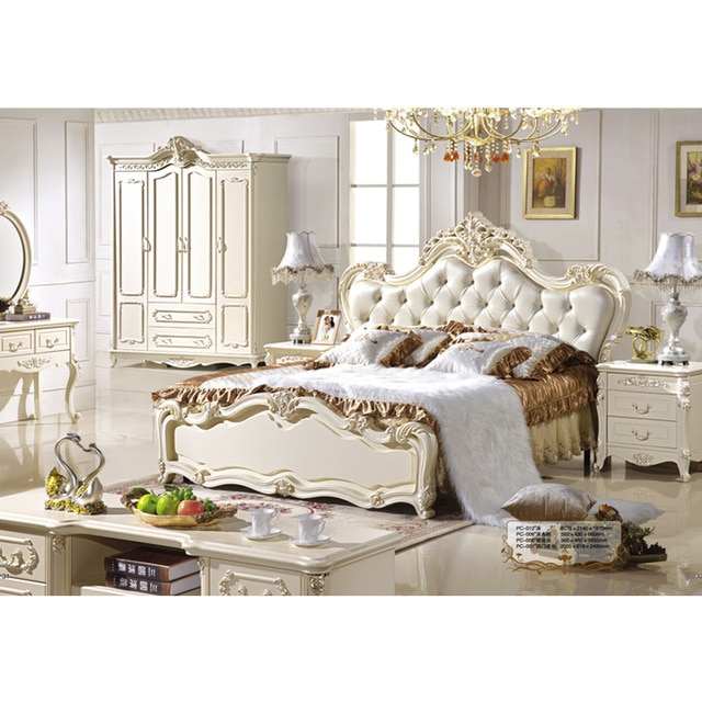 Luxury Beds French Style upholstered Bed French Bedroom Furniture