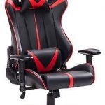 Top Gamer Gaming Chair PC Computer Game Chairs for Video Game Red