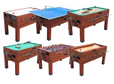 Amazon.com : 13 in 1 Combination Game Table in Cherry By Berner