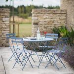 Garden Bistro Set Table & 4 Chairs in Clay | Spaces: Exterieur