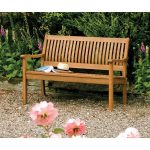 Shop English Garden 48-inch Wooden Bench - On Sale - Free Shipping