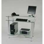 Tier One Designs Glass Computer Desk - Walmart.com