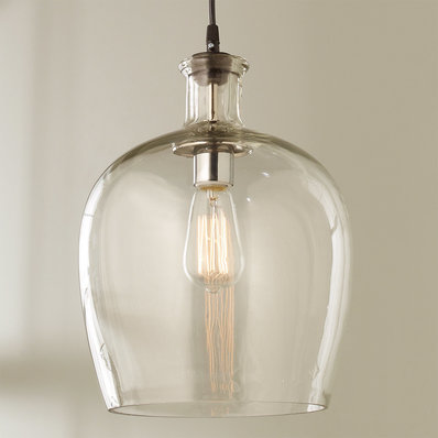 Carafe Glass Pendant Light - Large - Shades of Light