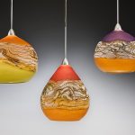 Strata Pendant Lights by Danielle Blade and Stephen Gartner (Art