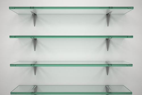 Glass Shelves Manufacturer | Custom Bathroom Glass Shelf