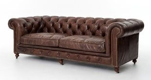 Full Grain Leather Sofa | Wayfair