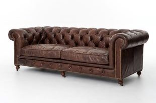 Full Grain Leather Sofa | Wayfair
