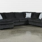 Calvin Slate 3 Piece Sectional With Laf Chaise | Living Spaces