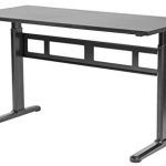 Amazon.com : VIVO Black Manual Height Adjustable Table Sit-Stand