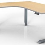 HAT Electric Height Adjustable Table - 120 Degree Corner Sit-to