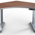 HAT Electric Height Adjustable Table - 120 Degree Corner Sit-to