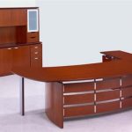 Techno Executive 'L' Shape Office Desk - Rudnick. Discounted