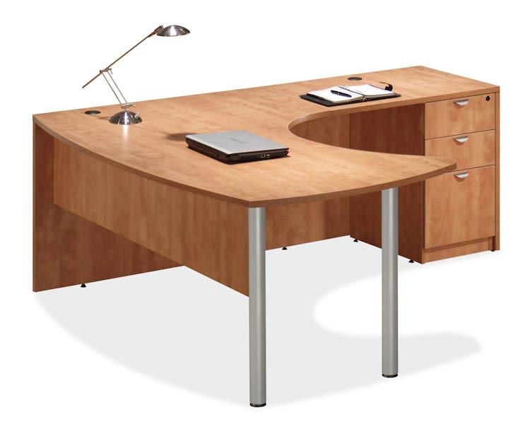Arc Top L Shaped Desk by Office Source | Stuff to Buy? | Pinterest