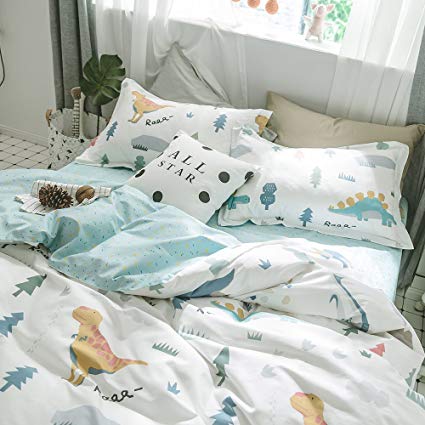 Amazon.com: HIGHBUY Queen Kids Bedding Sets Full Cotton Dinosaur