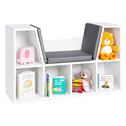 Amazon.com: Best Choice Products Multi-Purpose 6-Cubby Kids Bedroom