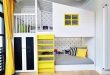 15 Inspirational Examples To Refresh The Kids Room With Yellow