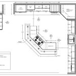 Sample Kitchen Floor Plan | Shop Drawings in 2019 | Kitchen floor