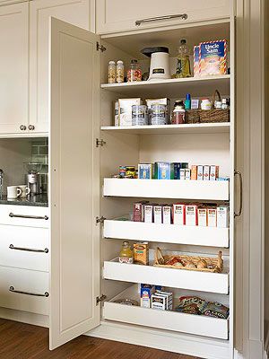 Kitchen Pantry Design Ideas | Kitchen | Kitchen pantry design, Built