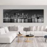 Large wall art - how to supersize your style with large canvas prints