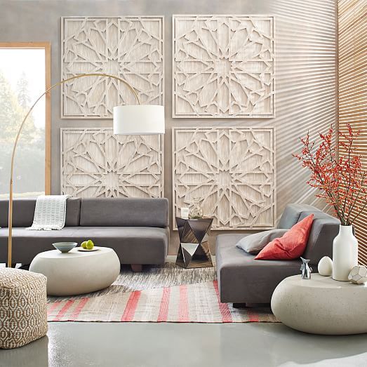Large Wall Decor For Living Room Modern Art Wood Forward In Huge