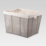 Gray rectangular Laundry Basket - Threshold™