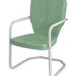 Thunderbird Style Metal Retro 1950's Lawn Chair