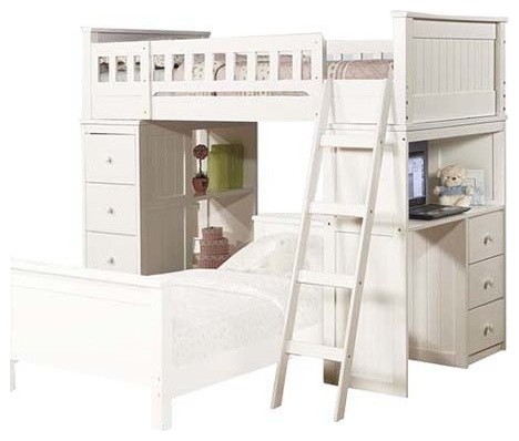 Willoughby Loft Bed - Contemporary - Loft Beds - by Acme Furniture