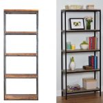 Ikea Hack: Wood and Metal Bookshelf - Real Happy Space