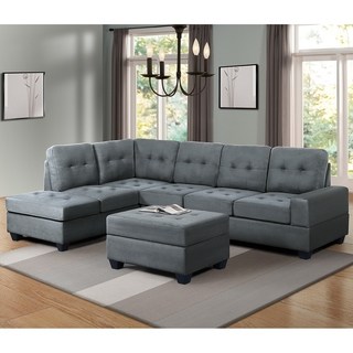 Buy Microfiber Sectional Sofas Online at Overstock | Our Best Living