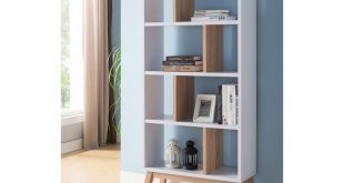 Oslo Mid-Century Modern Bookcase