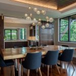 64 Modern Dining Room Ideas and Designs | Chandelier | Mid century