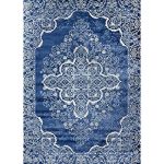 Amazon.com: Persian-Rugs 5529 Blue Oriental 8x10 Area Rug Carpet New