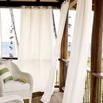 Indoor/Outdoor Grommet Curtain - Gray Drizzle | Pottery Barn