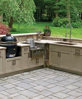 Outdoor Kitchens from Walpole Woodworkers