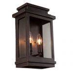 Artcraft Fremont Oil Rubbed Bronze Two Light 13.5 Inch High Outdoor