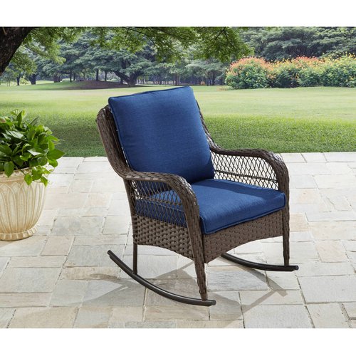 Better Homes & Gardens Colebrook Outdoor Rocking Chair - Walmart.com