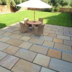 Light Yello Shape: Square Garden Sandstone Paving Slabs, Rs 36