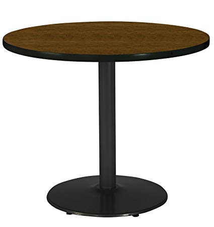 Amazon.com: KFI Seating Round Black Base Pedestal Table with Top