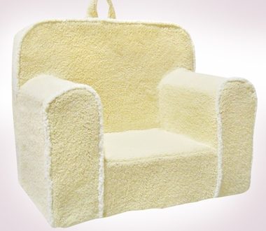 Magical Harmony Kids Everywhere Chair in Ivory Cuddle Fur FREE SHIPPING