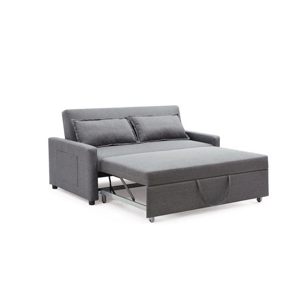 Shop Porch & Den Prado Convertible Sofa with Pullout Bed - On Sale